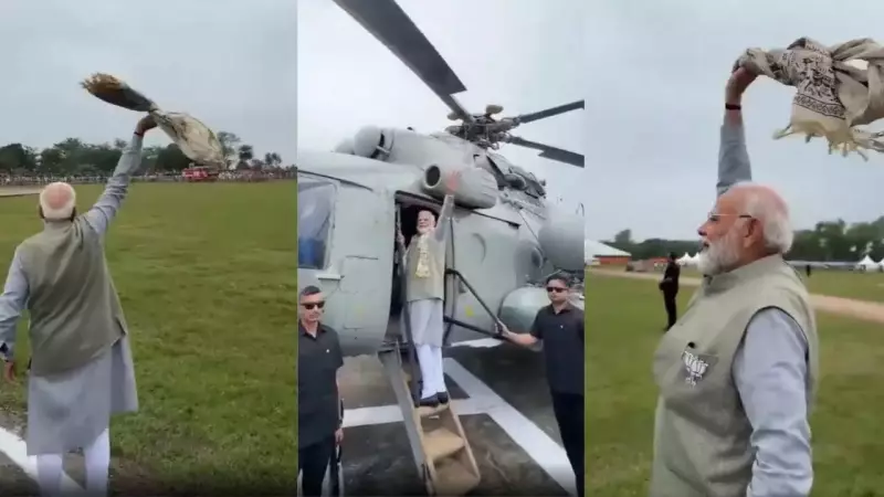 PM Modi's Gamcha Wave in Muzaffarpur Sets Stage for Bihar Elections 2025 | TOI Exclusive