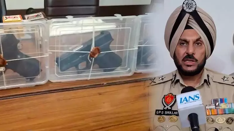 Punjab Police Busts Major Pak Drone Arms Smuggling Ring, Recovers Huge Weapons Cache