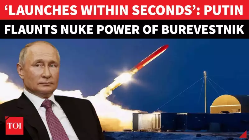 Putin's 'Flying Chernobyl' Burevestnik Nuclear Missile Stuns Trump in Strategic Weapons Reveal