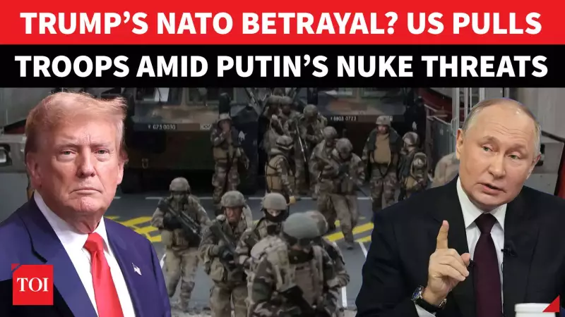 Putin's Nuclear Threats Force US Troop Withdrawal: NATO Allies Stunned by Strategic Shift
