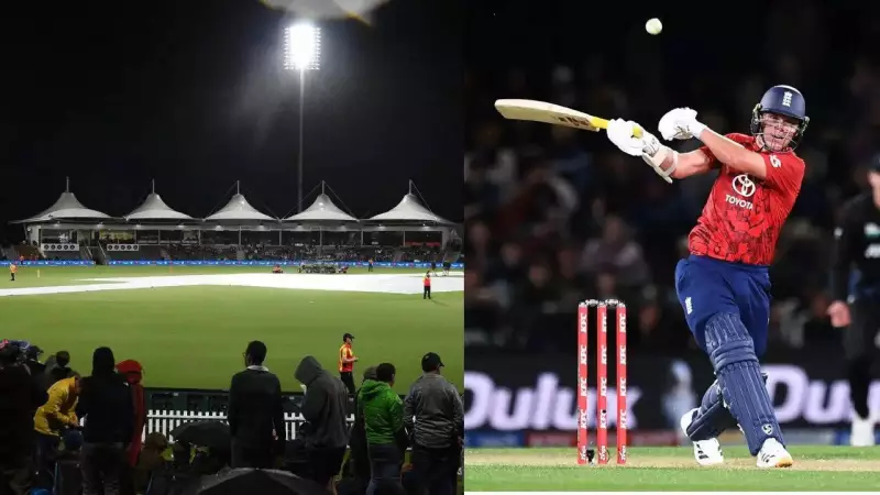 Rain Ruins NZ vs England T20I Opener: Match Abandoned Without a Ball Bowled