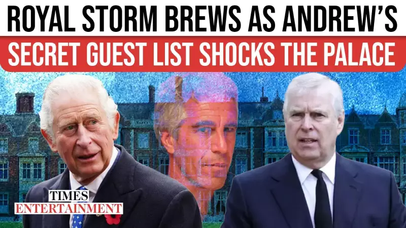 Royal Scandal Deepens: Prince Andrew Hosted Epstein, Maxwell & Weinstein After Princess Beatrice's Party