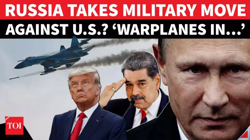 Russia's Secretive 'Doomsday' Warplane Lands in Venezuela Amid US Tensions - Full-Scale War Fears Escalate