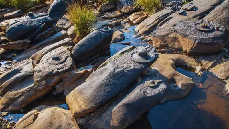 Sahasralinga: Karnataka's Mysterious Riverbed Where Thousands of Ancient Shivalingas Emerge