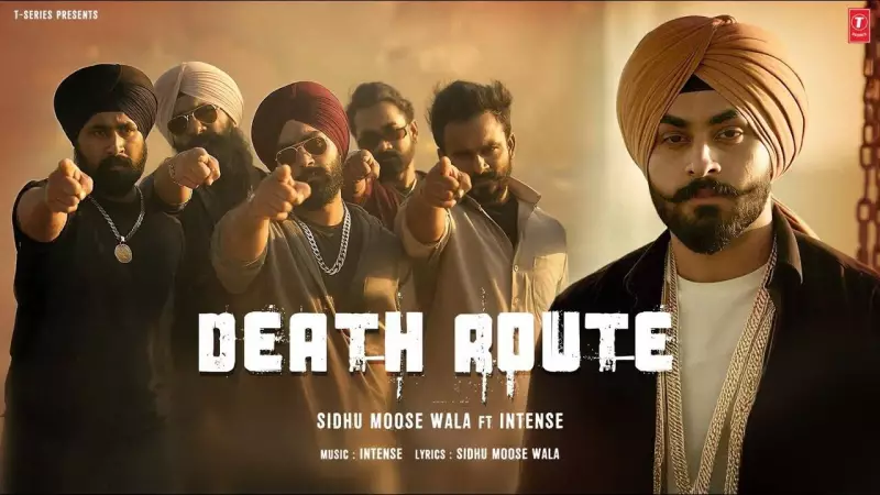 Sidhu Moose Wala Drops Electrifying Track 'Death Route' ft. Intense - Punjabi Music Scene Heats Up!