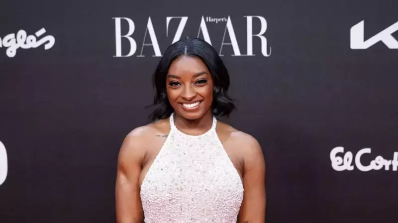 Simone Biles Stuns in Silver at Harper's Bazaar Women of the Year Awards 2025, Supports Husband Jonathan Owens