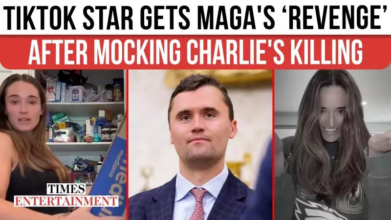 TikTok Star Megan Farina Flees Home After MAGA Doxxing Backlash Over Charlie Kirk Death Comments