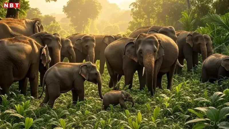 Tragedy in Chhattisgarh: Baby Elephant Drowns in Forest Pond, Wildlife Officials Investigate