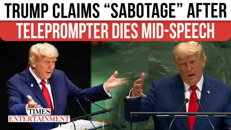 Trump's UN Speech Derailed: Teleprompter and Escalator Fail in Dramatic Malaysia Moment