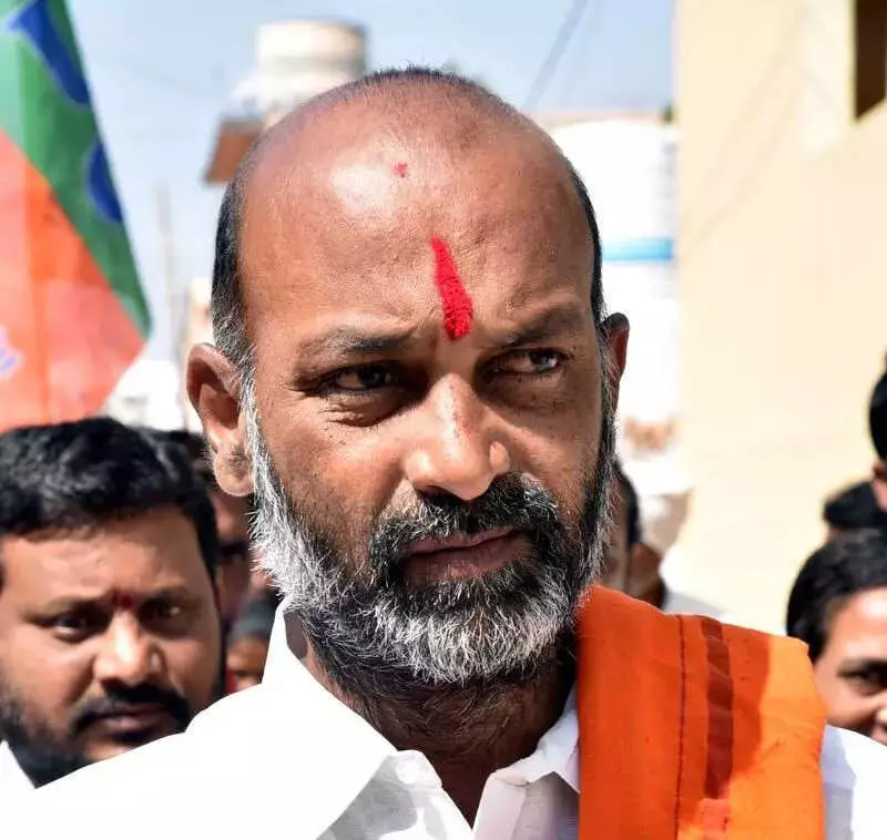Union Minister Accuses Telangana Congress Govt of Ignoring Cow Slaughter Ban Enforcement