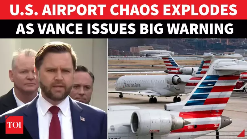 US Aviation Crisis Deepens: Pilot Shortage Threatens Airline Shutdown, Warns Senator Vance