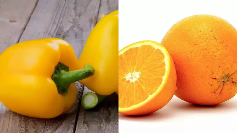 Vitamin C Showdown: Yellow Bell Peppers vs Oranges - Which Is Better For Skin & Immunity?