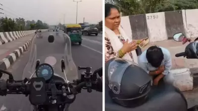 Delhi Air Pollution Crisis: Shocking Video Shows Man Gasping for Breath in Anand Vihar