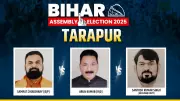 Bihar Election 2025: BJP's Samrat Choudhary Faces Tough Triangular Contest in Tarapur