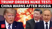 China Furious as Trump Orders Nuclear Tests, Xi Jinping Warns US to Respect Ban