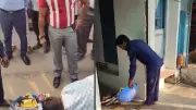 Harpalpur CMO Sparks Outrage: Viral Video Shows Garbage Dumped Inside BJP Leader's Residence