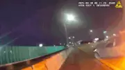 Heroic Cop Saves Drunk Woman From Fiery Car Crash in Dramatic Rescue Caught on Camera