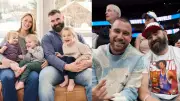 Jason & Kylie Kelce Reveal Travis Kelce's Babysitting Disaster With Their Daughters