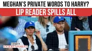 Lip Reader Reveals What Meghan Markle Whispered To Prince Harry Before World Series Booing Incident
