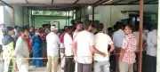 MKCGMCH Staff Crisis: Attendants Stage Protest Over Unpaid Salaries in Berhampur