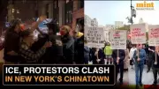 NYC's Chinatown Transforms into Battlefield During Major ICE Counterfeit Goods Raid | Exclusive Report