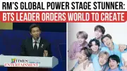 RM of BTS Stuns APEC Summit with Explosive Speech: From K-Pop Idol to Global Advocate