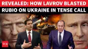 Russia Stands Firm: How Lavrov's Tense Call With Marco Rubio Forced Cancellation of Trump-Putin Budapest Summit
