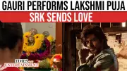 Shah Rukh Khan's Diwali Glimpse Goes Viral: Netizens Can't Get Enough of King Khan's Festive Celebration!