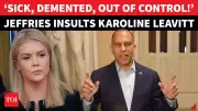 Shocking Confrontation: Hakeem Jeffries Publicly Slams Karoline Leavitt in Heated Exchange | Viral Video