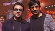 Suriya Applauds Ravi Teja at Mass Jathara Event: Stars Recreate Iconic Dialogues in Epic Tamil-Telugu Celebration