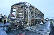 Tragic Andhra Pradesh Bus Accident: 20 Lives Lost as Motorcycle Gets Dragged Under Bus