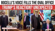 Trump Moved to Tears: Andrea Bocelli's Emotional Oval Office Performance Goes Viral | Watch Video