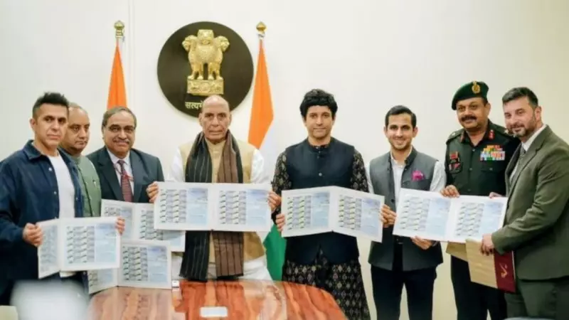 120 Bahadur Film Team Launches Custom Stamp Honouring Rezang La Heroes