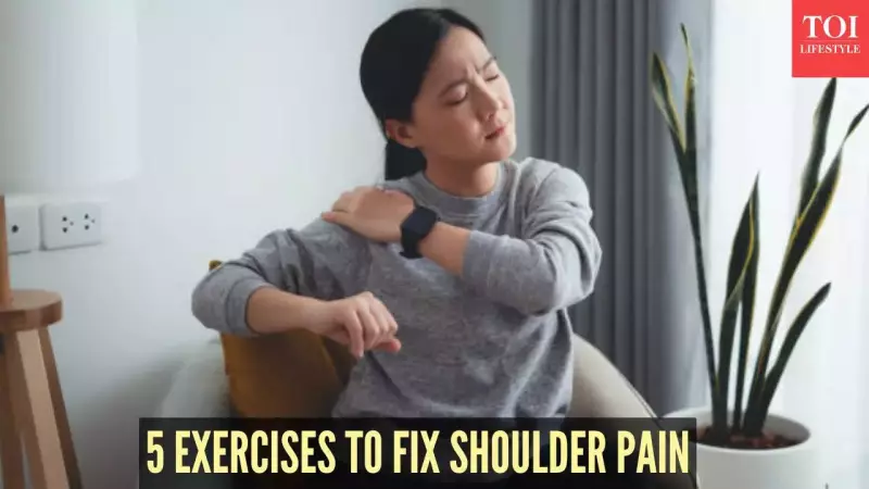 5 Easy Exercises for Shoulder Pain Relief at Home