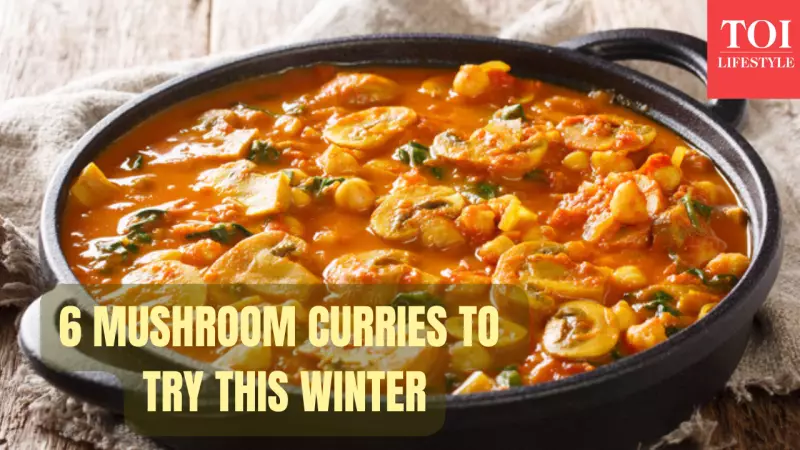 6 Vitamin D-Rich Mushroom Curry Recipes to Warm Your Winter