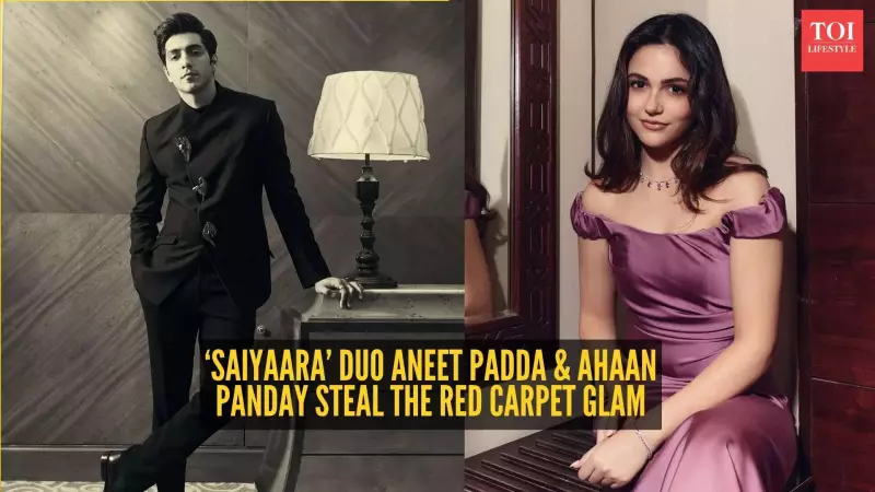 Aneet Padda & Ahaan Panday Stun in Old-School Fashion After Saiyaara Success
