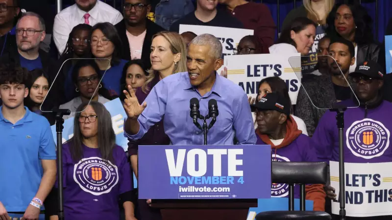 Barack Obama's Heartwarming 'I Love You' Moment with Young Girl Goes Viral During New Jersey Rally