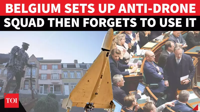 Belgium's Drone Defence Failure: Ignored Own Unit, Called NATO