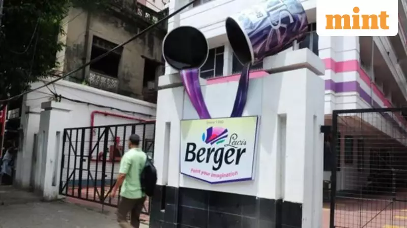 Berger Paints Q2 Profit Plunges 25%: Monsoon Woes & Rising Competition Squeeze Paint Giant