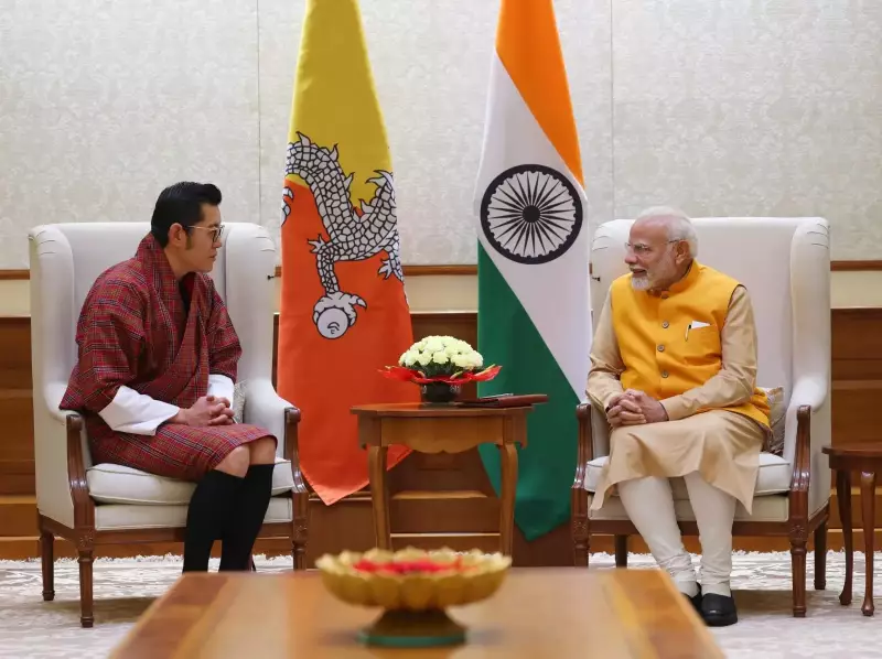 Bhutan King Declares 'We Love India' as Modi Unveils Major Energy & Rail Boost