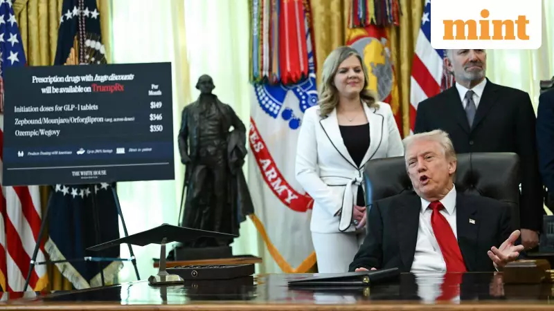 Big Pharma Giants Eli Lilly & Novo Nordisk Slash Obesity Drug Prices Following Trump Pressure | Mint