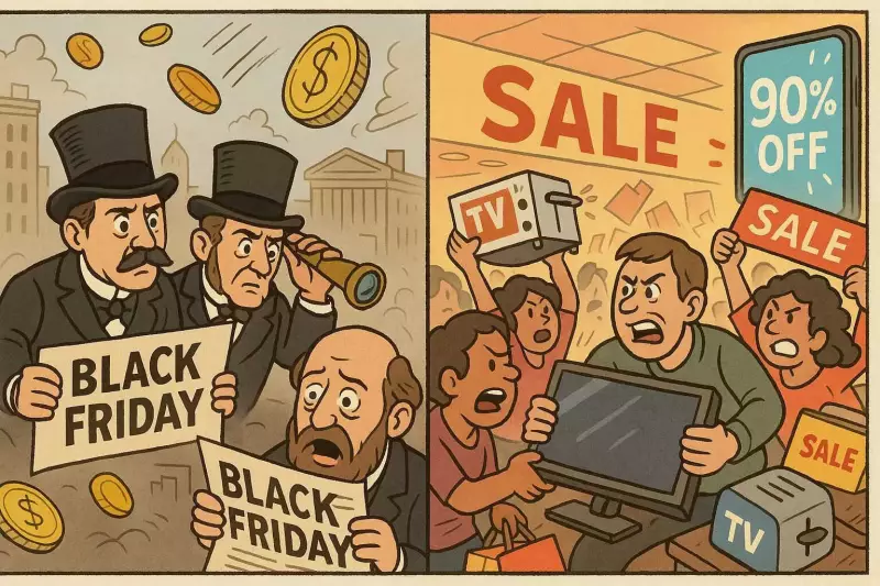 Black Friday's Dark Origins: From Financial Panic to Global Shopping Frenzy
