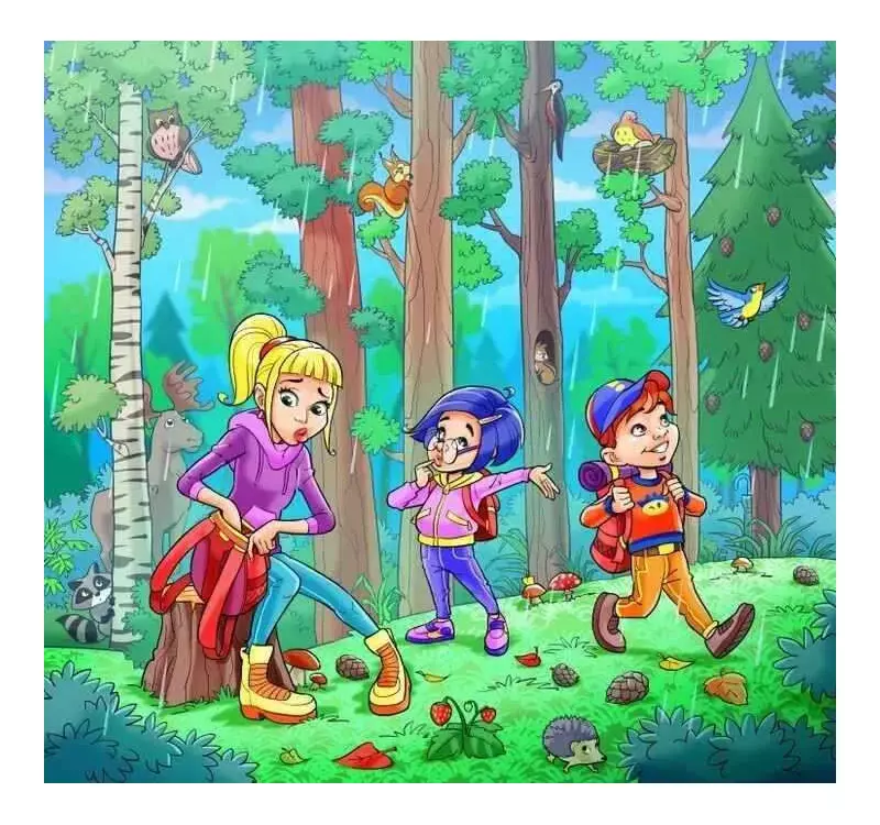 Brain Teaser Challenge: Find Hidden Umbrella in 7 Seconds