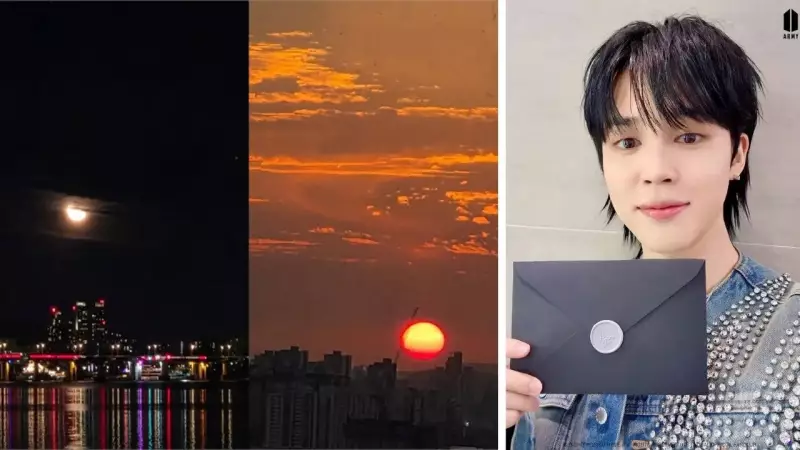 BTS Jimin's Poetic Posts Captivate Fans with Moon & Sun Romance