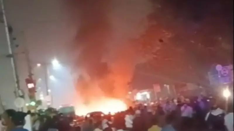 Car Blast Near Delhi's Red Fort Sparks Panic, Area Cordoned Off
