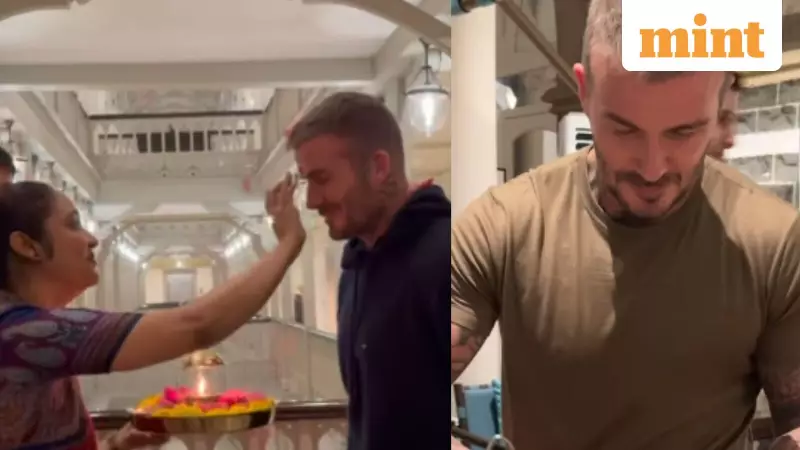 David Beckham's India Tour Champions Children's Rights & Football Passion