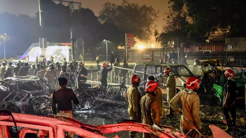 Delhi Blast Near Red Fort Kills 8, Political Leaders Demand Probe
