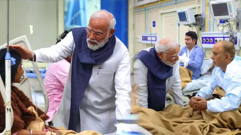 Delhi Blast: PM Modi Visits Victims, Vows Justice Against Attackers