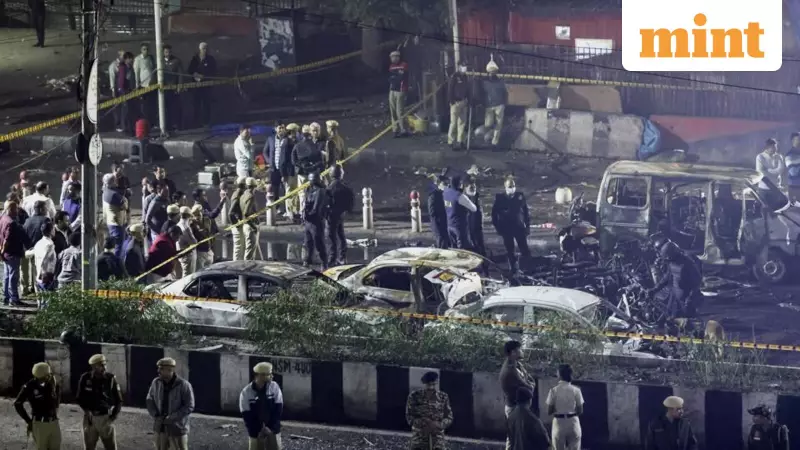 Delhi Car Blast Probe: Police Track Vehicle Via 100+ CCTV Clips