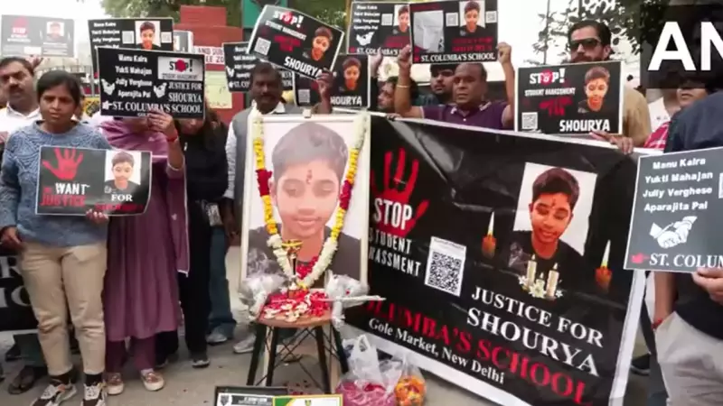 Delhi Student Suicide: Parents Protest at St Columba's School Over Teacher Harassment